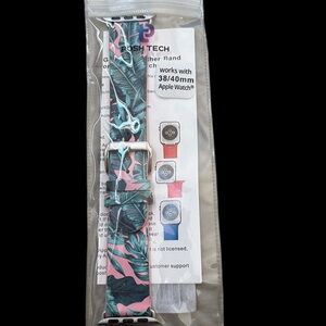 Posh Tech Apple Watch Band Hawaiian design, for 38/40mm Apple Watch models